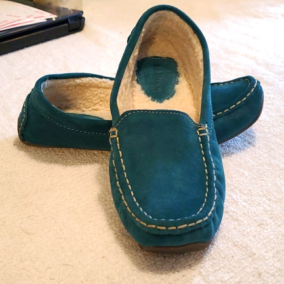 L.L. Bean Shoes - L.L. Bean Leather Slippers